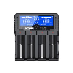 XTAR Dragon VP4 Plus intelligens akkutöltő és tesztelő