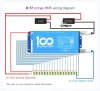 DALY 100Balance Smart BMS (8-24S, 300A) 