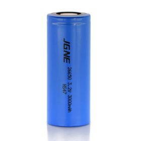 JGNE HTPFR26650 3000 mAh rechargeable LiFePO4 battery cell