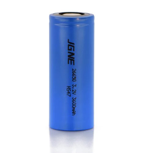 JGNE HTCFR26650 3600 mAh LiFePO4 battery cell