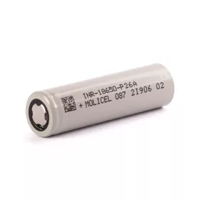 Molicel INR18650-P26A rechargeable Li-Ion battery cell